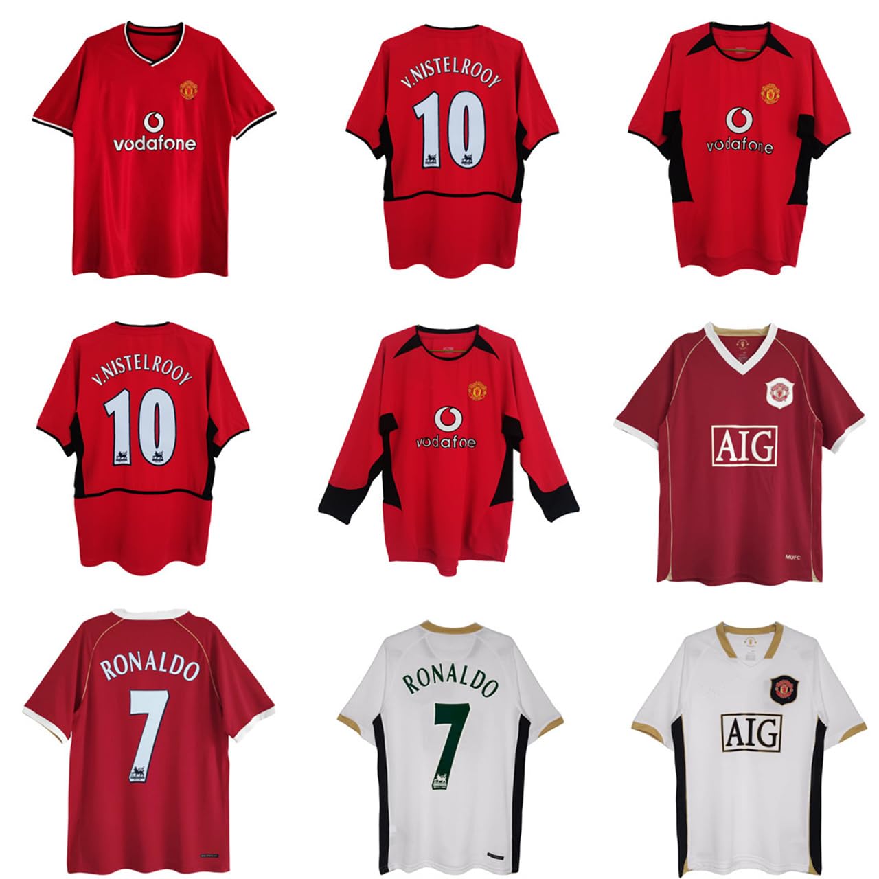 Amazon.co.jp: 復古版 マンチェスター・ユナイテッド サッカークラブ